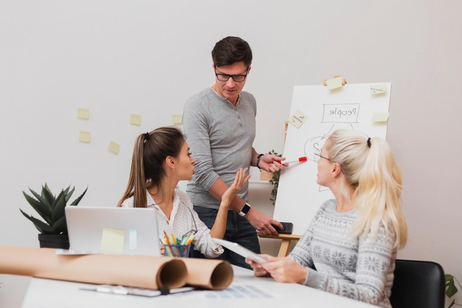 Investment planning workspace with financial charts and analysis tools